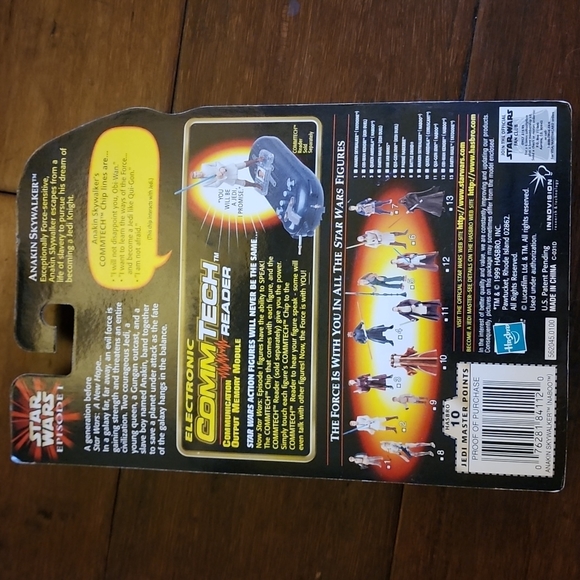 Star Wars Anakin Skywalker with Comlink Unit - Picture 2 of 2